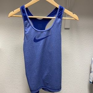 Nike size small blue drifit top